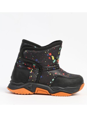 Benetton Benetton® | BN-50043 - 3256 Siyah Turuncu - Çocuk Bot
