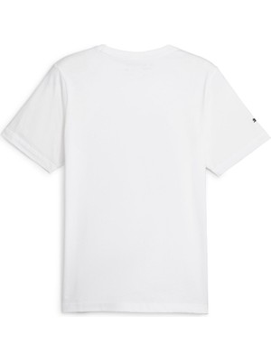 Puma Erkek Puma White Puma Bmw Mms Ess Car Graphic Tee Beyaz Erkek T-Shirt