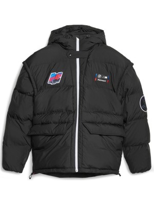 Puma Erkek Puma Black Puma Bmw Mms Statement Race Jkt Siyah Erkek Fermuarlı Sweatshirt