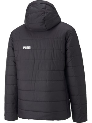 Puma Erkek Puma Black Puma Ess Hooded Padded Jacket Siyah Erkek Kapüşonlu Mont