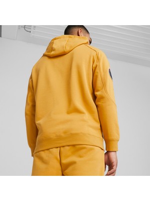 Puma Erkek Amber Puma Bmw Mms Statement Hoodie Turuncu Erkek Hoodie