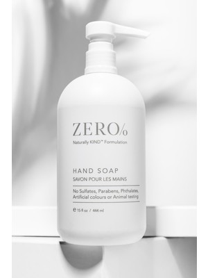 Zero Zero/o Naturally Kind Hand Soap 444 ml 15 Fl Oz