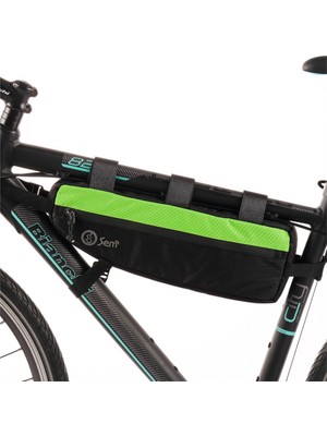 Semçanta - Bikepacking Kadro Altı Çanta - M - Yeşil