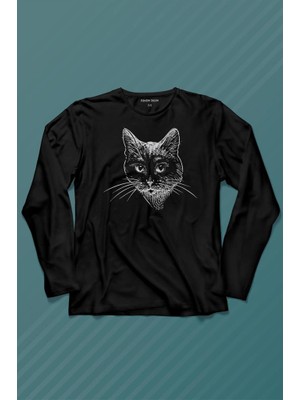 Kendim Seçtim Mother Of Dog Mam Köpek Babası Hayvansever Veteriner Uzun Kollu Tişört Baskılı T-Shirt