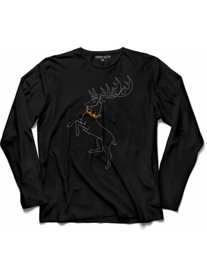 Kendim Seçtim Game Of Thrones House Baratheon Ours Is The Fury 4 Kollu Tişört