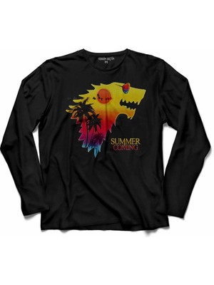 Kendim Seçtim Game Of Thrones Summer Is Comıng Yaz Uzun Kollu Tişört