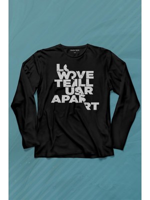 Kendim Seçtim Joy Division Love Will Tear Us Ian Curtıs Uzun Kollu Tişört Baskılı T-Shirt