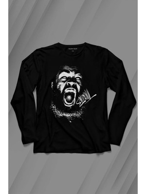 Kendim Seçtim Zeroh Tinnitus Musicalbüm Uzun Kollu Tişört Baskılı T-Shirt