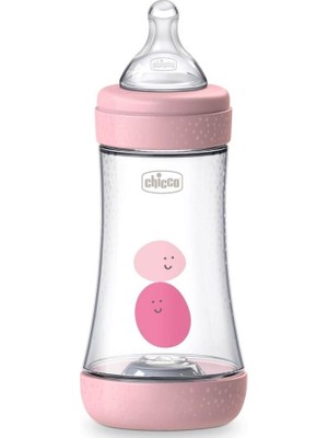 Chicco Perfect5 Antikolik Pp Orta Akış Biberon 240 ml - Pembe