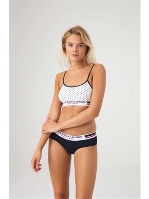 U.S. Polo Assn. 66252 Kadın Büstiyer Şort Takım