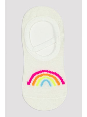 Penti Kız Çocuk Rainbow Babet Çorabı