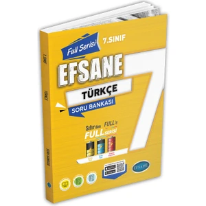 Efsane Yayınları 7. Sınıf Full Serisi Türkçe Soru Bankası