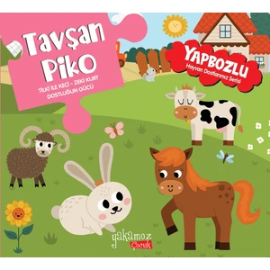 Tavşan Piko - Yapbozlu Hayvan Dostlarımız Serisi