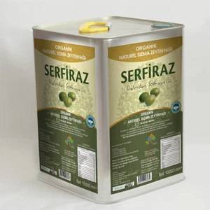 Serfiraz Soğuk Sıkım Organik Sertfikalı Naturel Sızma Zeytinyağı 10 Lt.