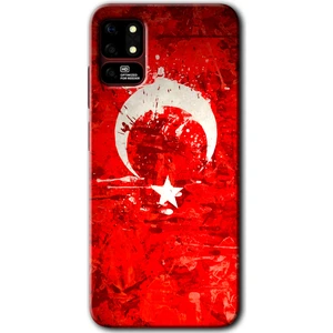 Reeder S19 Max Kılıf Hd Desen Baskılı Arka Kapak + Kırılmaz Cam - Albayrak 2