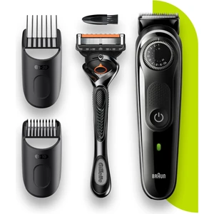Bt 3342 Ayarlanabilir Taraklı Saç & Sakal Şekillendirici + Gillette Hediye