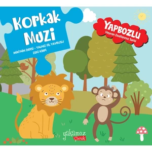 Korkak Muzi - Yapbozlu Hayvan Dostlarımız Serisi