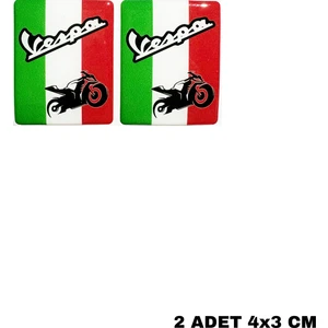 Fatih Sticker Vespa Damla Logo