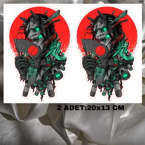 Fatih Sticker Motorsiklet Araç Leptop Sticker Çıkartma