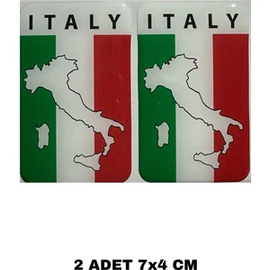 Fatih Sticker Italya Bayrağı Damla Logo