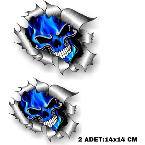 Fatih Sticker Kuru Kafa Motorsiklet Kask Araç Leptop Sticker