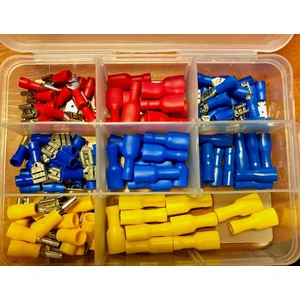 120 Adet Dışı/erkek/tam Izoleli Faston Terminal Seti