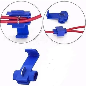 Hızlı Kablo Ekleme Parçası 20 Adet (0.5-6 mm Kablo Için) Mavi (1.5-2.5 Mm2)