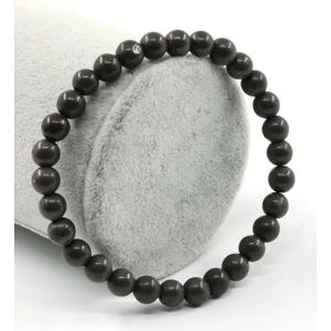 Alibaba Doğaltaş Pirit Doğal Taş Bileklik 6 mm Küre Kesim