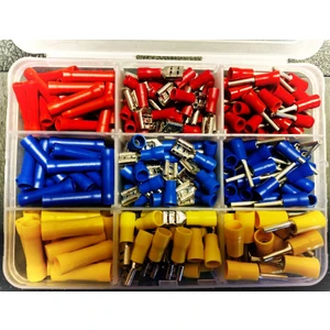 315 Parça Iğne Tip, Dışı Faston, ve Kablo Birleştirici Ek Muf Kablo Pabucu Seti