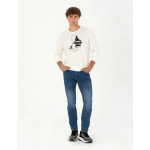 Pierre Cardin Erkek Mavi Slim Fit Jean Pantolon 50278196-VR036