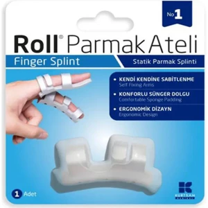 Parmak Ateli - Statik Parmak Splinti - NO:1 - 4.5cm