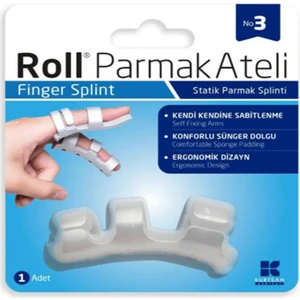 Parmak Ateli - Statik Parmak Splinti - NO:3 - 6cm