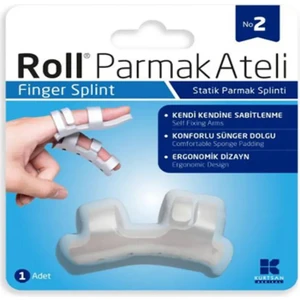 Parmak Ateli - Statik Parmak Splinti - NO: 2 - 5.5cm