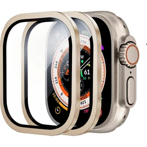 Apple Watch Ultra 1/2 49MM Hd Ekran Koruyucu Anti Çizilmeye Dayanıklı  Metal Koruma