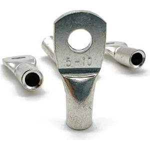 (5 Adet) 10 Mm² Skp-Sıkmalı Kablo Pabucu M5 (Elektorlitik Bakır) St-10-M5