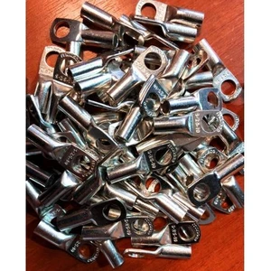 (5 Adet) 25 Mm² Skp-Sıkmalı Kablo Pabucu M10 (Elektorlitik Bakır) ST-25-M10