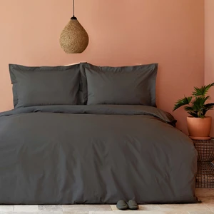 Karaca Home Back To Basic %100 Pamuk King Size Nevresim Takımı Antrasit