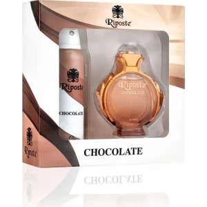 Night Shop Riposte Kadın Parfüm   Deodorant Seti Chocolate For Women 100 Ml