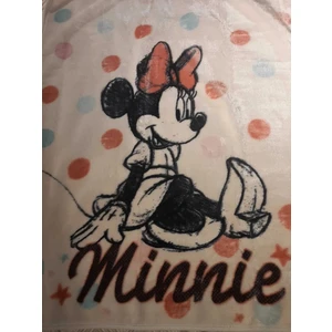 Lisanslı Minnie Mouse Bebe Battaniyesi 3002