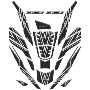 Honda Pcx 2021 - 2023 Uyumlu Tank Pad Set 001