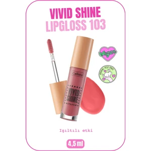 Vivid Shine Lipgloss Nemlendirici Işıltılı Dudak Parlatıcısı - 103 Sugarland Berry - Pembe