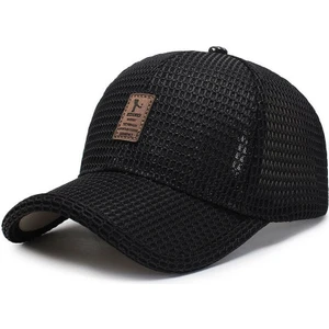 Luxuitems Unisex Örgü Model Şapka - Koyu Gri (Yurt Dışından)