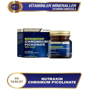 Chromium Picolinate 90 Tablet Krom Pikolinat Takviyesi
