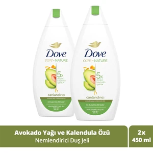 Avakado Yağı Ve Kalendula Özü Nemlendirici Duş Jeli 450ml x2