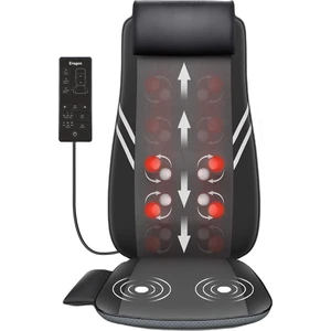 ERG-783 Shiatsu 8 Nodes Ovmalı Isıtmalı Masaj Koltuğu Minderi Masaj Aleti