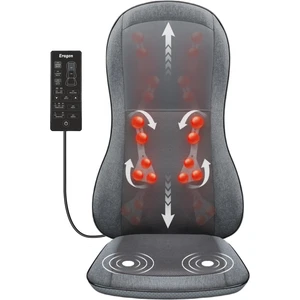 ERG-784 Shiatsu 2d ve 3D Ovmalı Isıtmalı Masaj Koltuğu Minderi Masaj Aleti