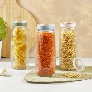 Selka Home Rigel 3 Adet Cam Kavanoz 1500 ml