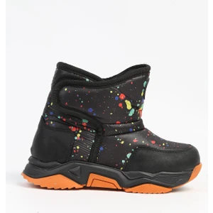 Benetton® | BN-50043 - 3256 Siyah Turuncu - Çocuk Bot