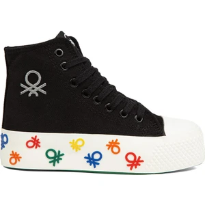 |BN-30943 -  Siyah Beyaz - Kadın Spor Ayakkabı