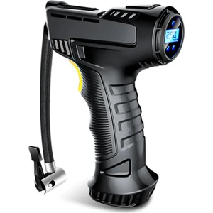 ERG-510 Şarjlı Dijital Ekran Oto Lastik Şişirme Pompası Hava Kompresörü